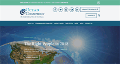 Desktop Screenshot of oceanchampions.org